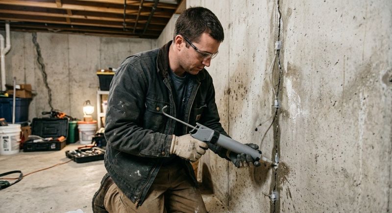 Basement Crack Repair in Estes Park, CO
