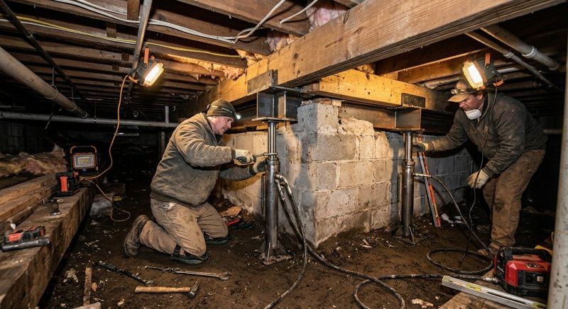 Basement Foundation Repair in Lyons, CO