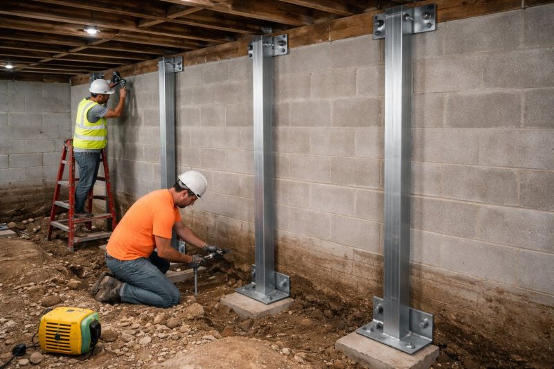 Basement Stabilization in Estes Park, CO