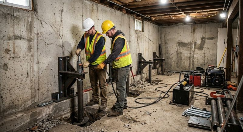 Basement Underpinning in Estes Park, CO