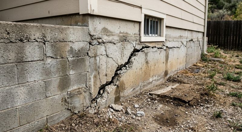 Cracked Foundation Repair in Allenspark, CO
