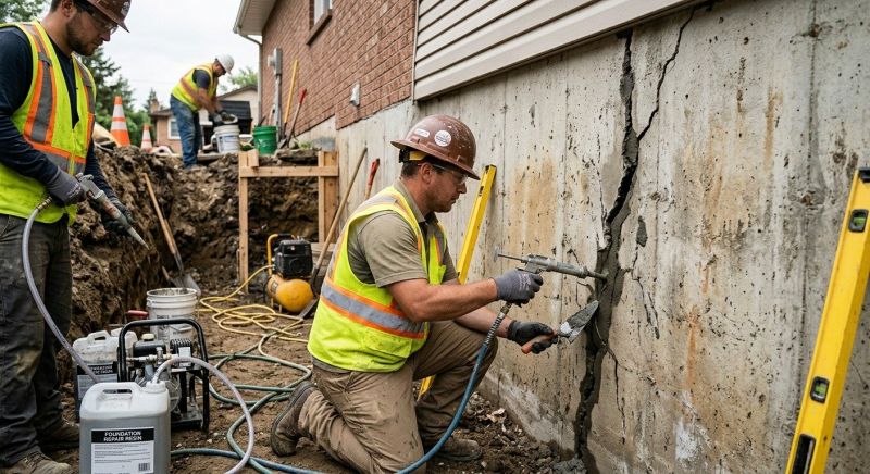 Cracked Foundation Repair in Grand Lake, CO