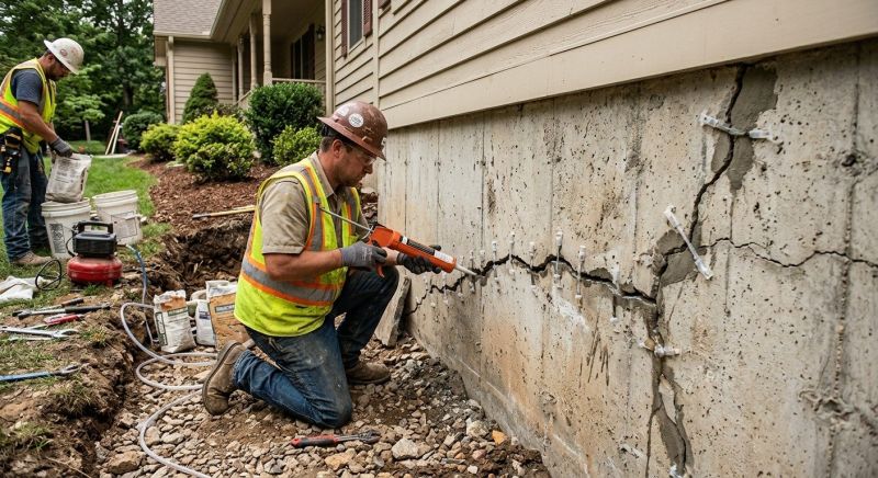 Cracked Foundation Repair in Grand Lake, CO