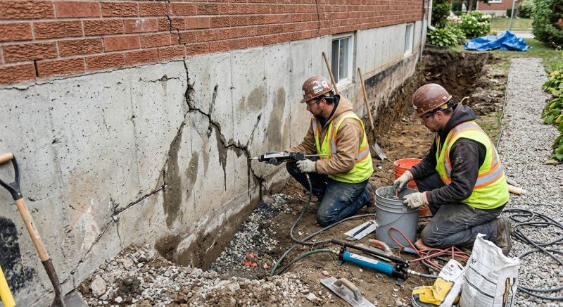 Cracked Foundation Repair in Jamestown, CO
