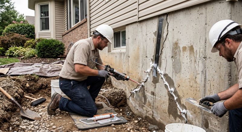 Cracked Foundation Repair in Johnstown, CO