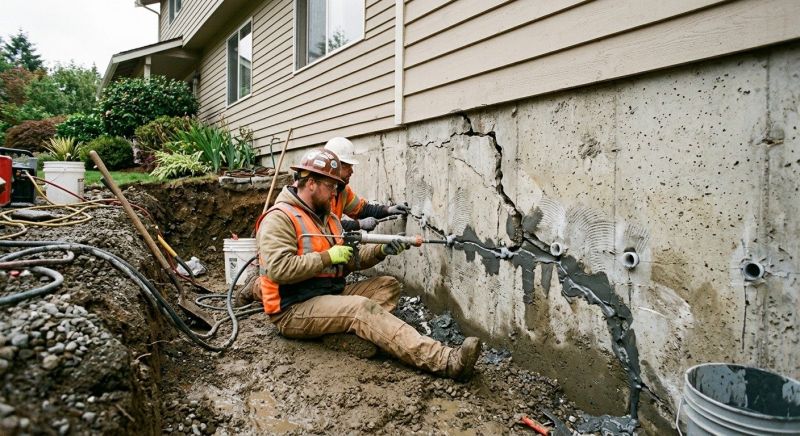 Cracked Foundation Repair in Estes Park, CO