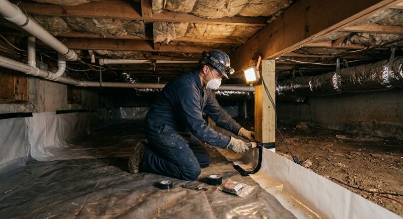Crawl Space Leveling in Estes Park, CO