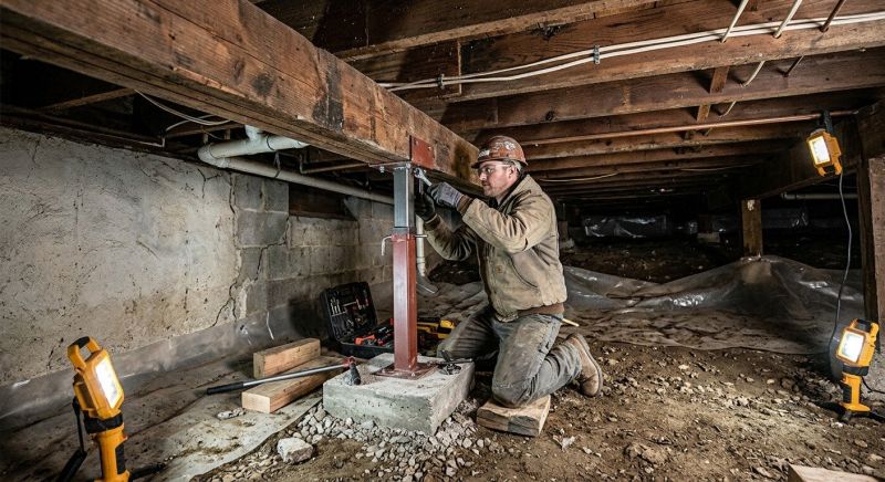 Crawlspace Foundation Repair in Allenspark, CO
