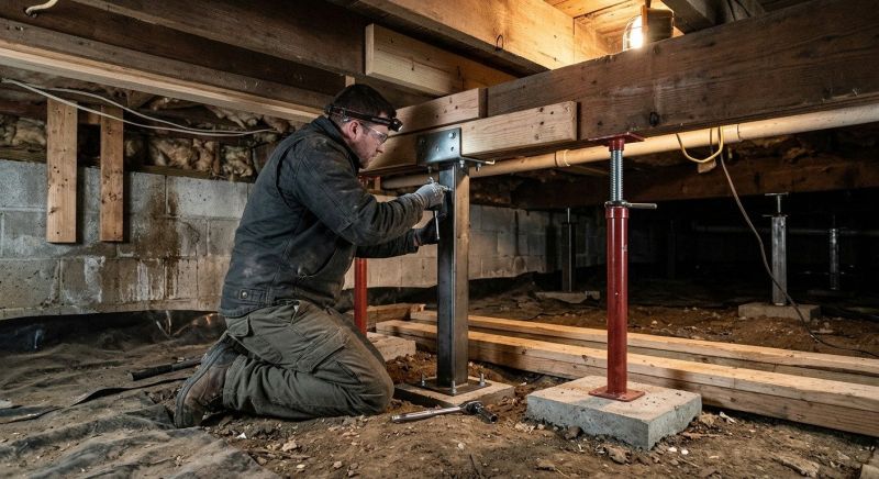 Crawlspace Structural Repair in Estes Park, CO