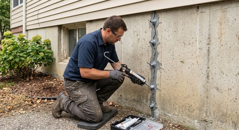 Foundation Crack Sealing in Estes Park, CO