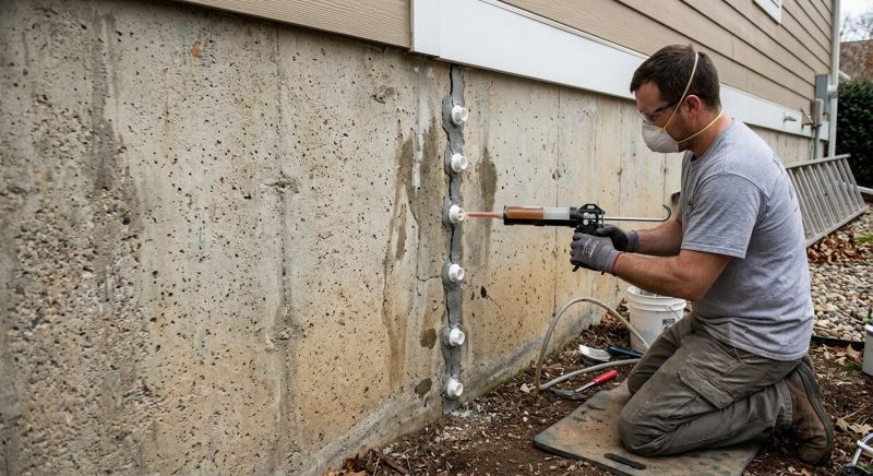 Foundation Crack Sealing in Estes Park, CO