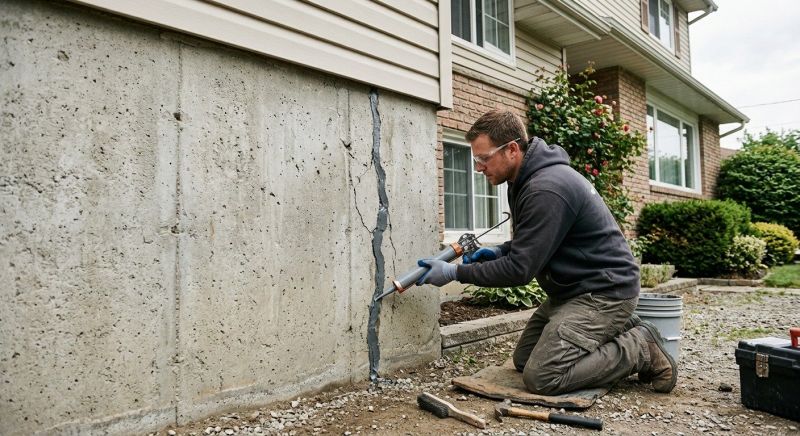 Foundation Crack Sealing in Estes Park, CO