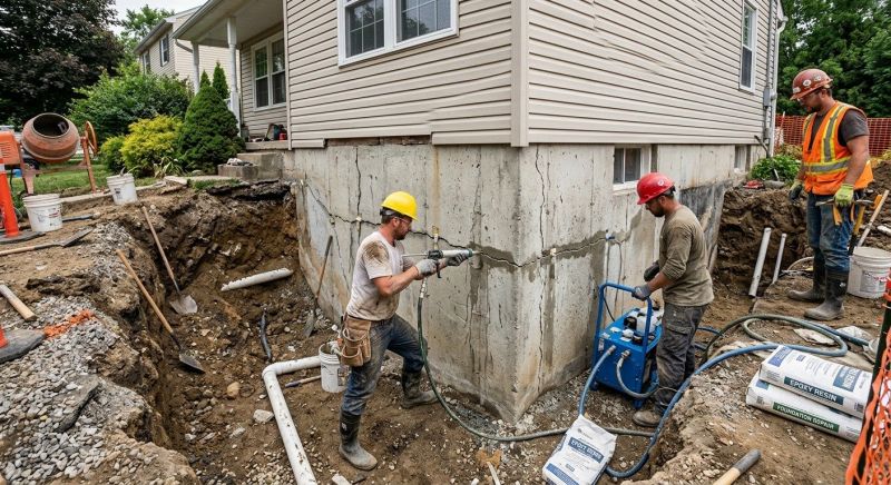 Foundation Cracks Repair in Estes Park, CO