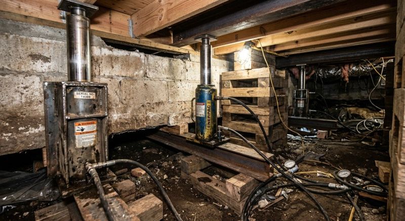Foundation Jacking in Jamestown, CO