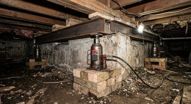 Foundation Jacking in Jamestown, CO