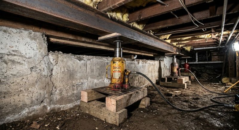 Foundation Jacking in Johnstown, CO