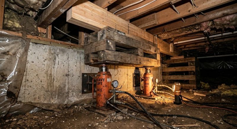 Foundation Jacking in Johnstown, CO