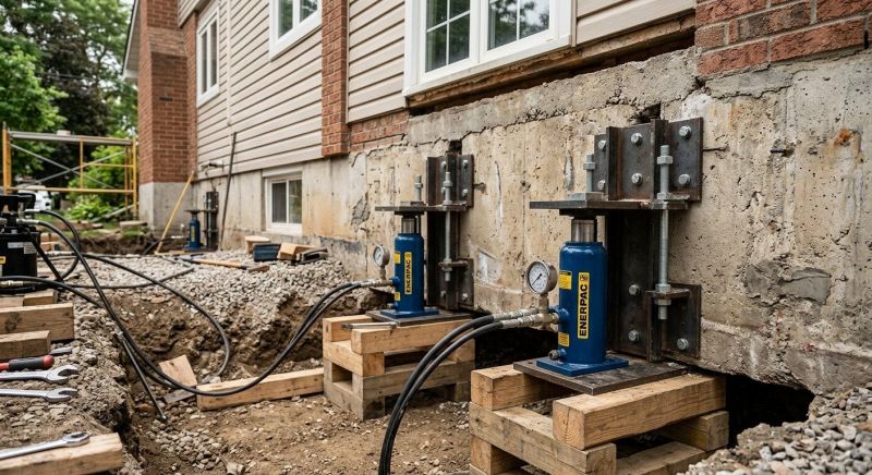 Foundation Jacking in Lyons, CO