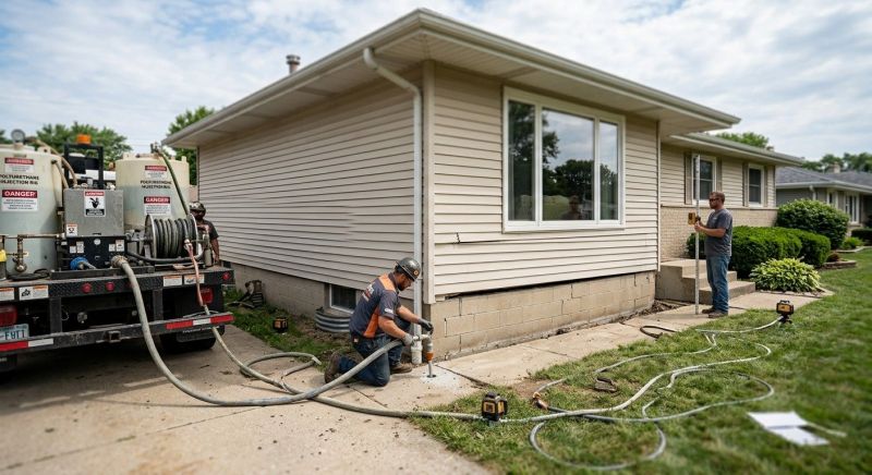 Foundation Lifting in Longmont, CO
