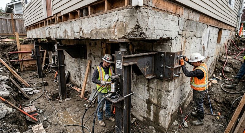 Foundation Lifting in Lyons, CO