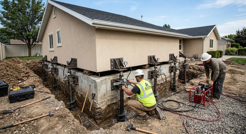 Foundation Pier Leveling in Estes Park, CO