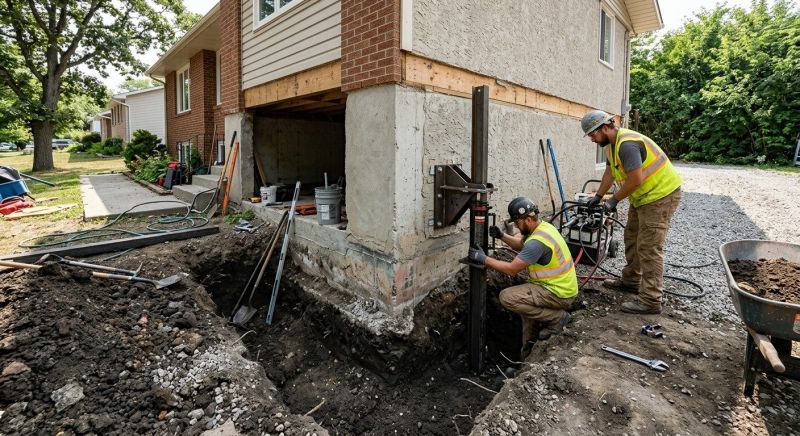 Foundation Pier Repair in Estes Park, CO