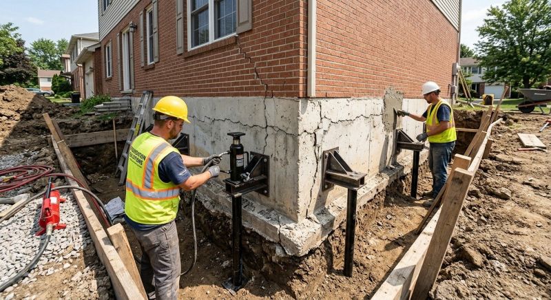 Foundation Pier Repair in Estes Park, CO
