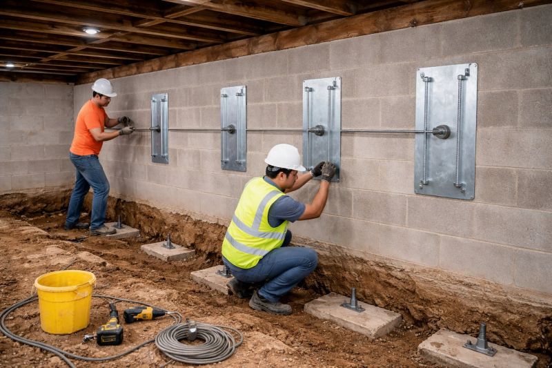 Foundation Stabilizing in Berthoud, CO