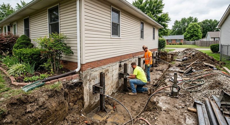 Foundation Stabilizing in Grand Lake, CO