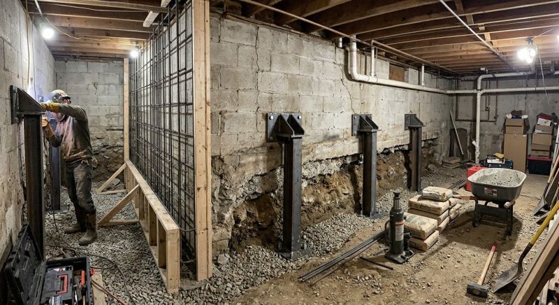 Foundation Stabilizing in Jamestown, CO