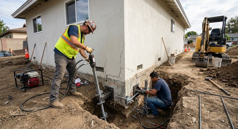 Foundation Stabilizing in Longmont, CO