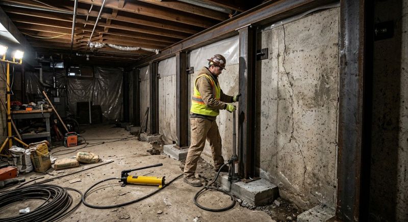 Foundation Stabilizing in Lyons, CO
