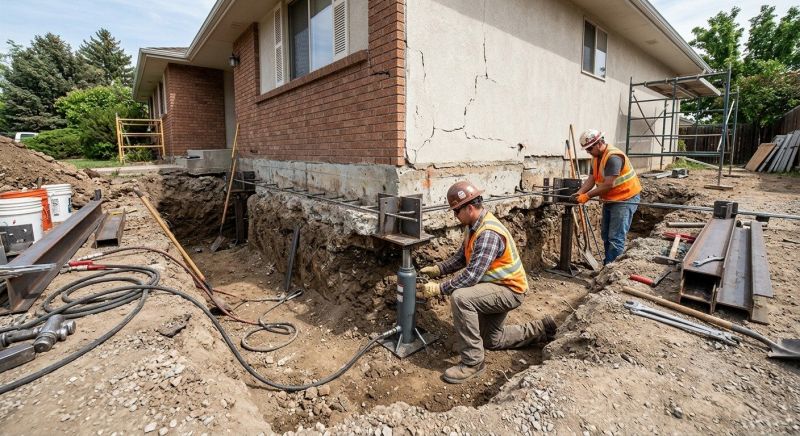 Foundation Structural Repair in Longmont, CO