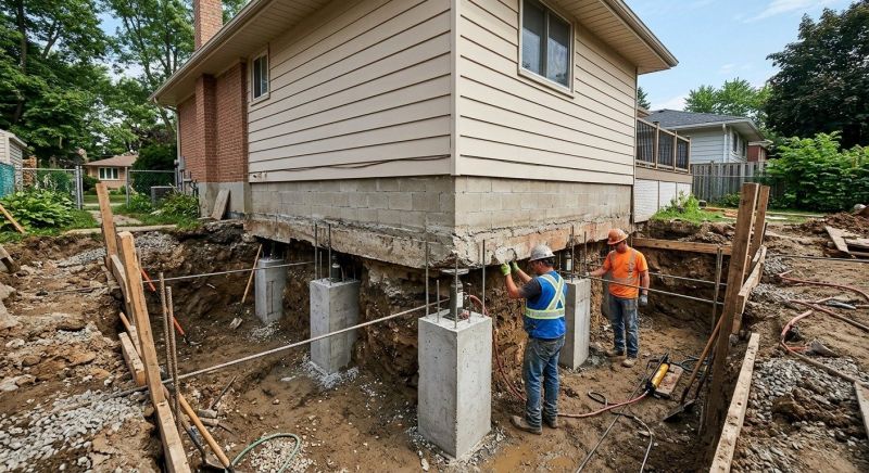 Foundation Underpinning in Estes Park, CO