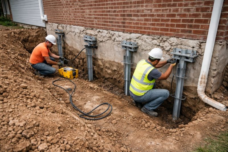 Helical Piers Installation in Estes Park, CO