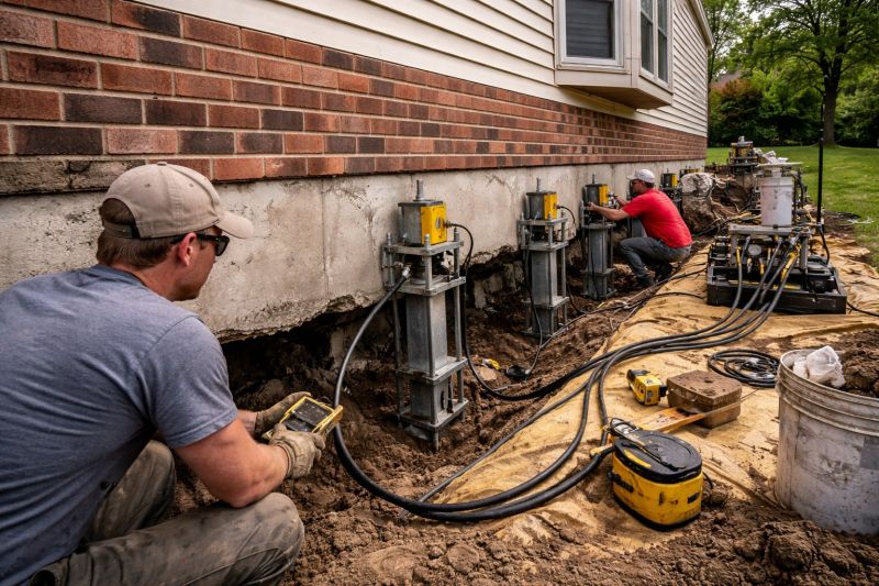 Settling Foundation Service in Berthoud, CO