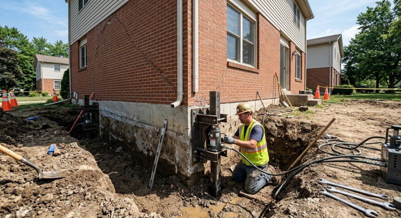 Sinking Foundation Repair in Boulder County, CO