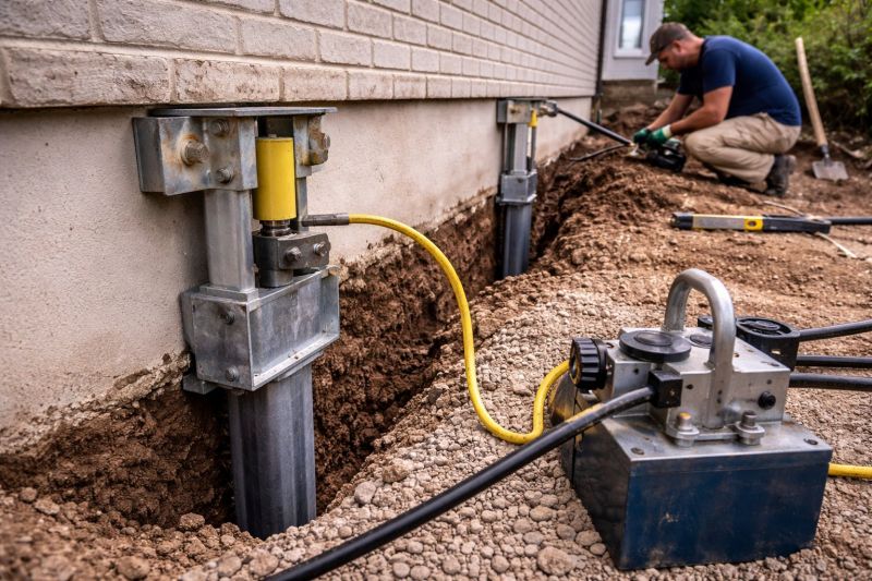 Sinking Foundation Repair in Johnstown, CO