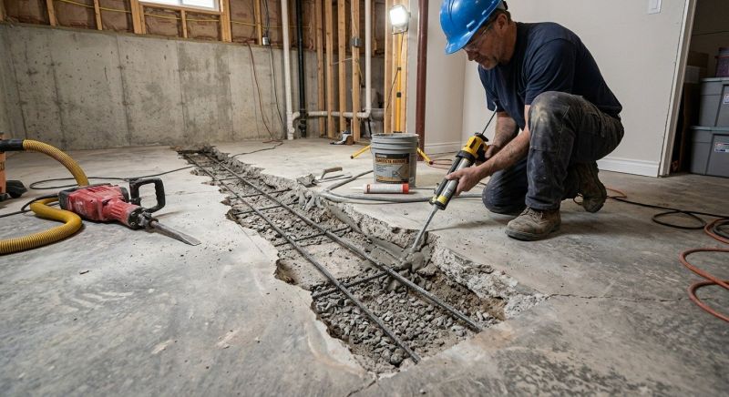 Slab Foundation Repair in Estes Park, CO